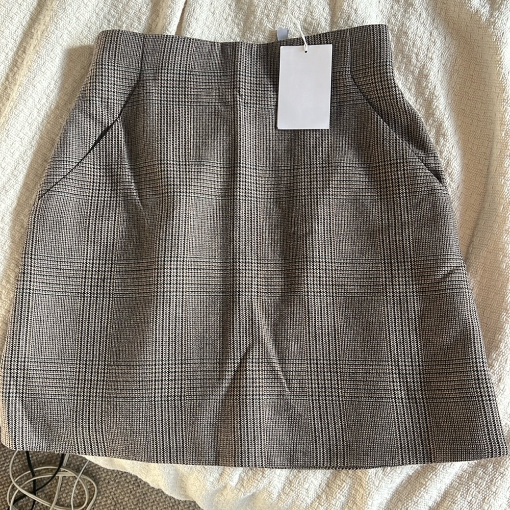 NWT & Other Stories plaid mini skirt - size 2. Never worn